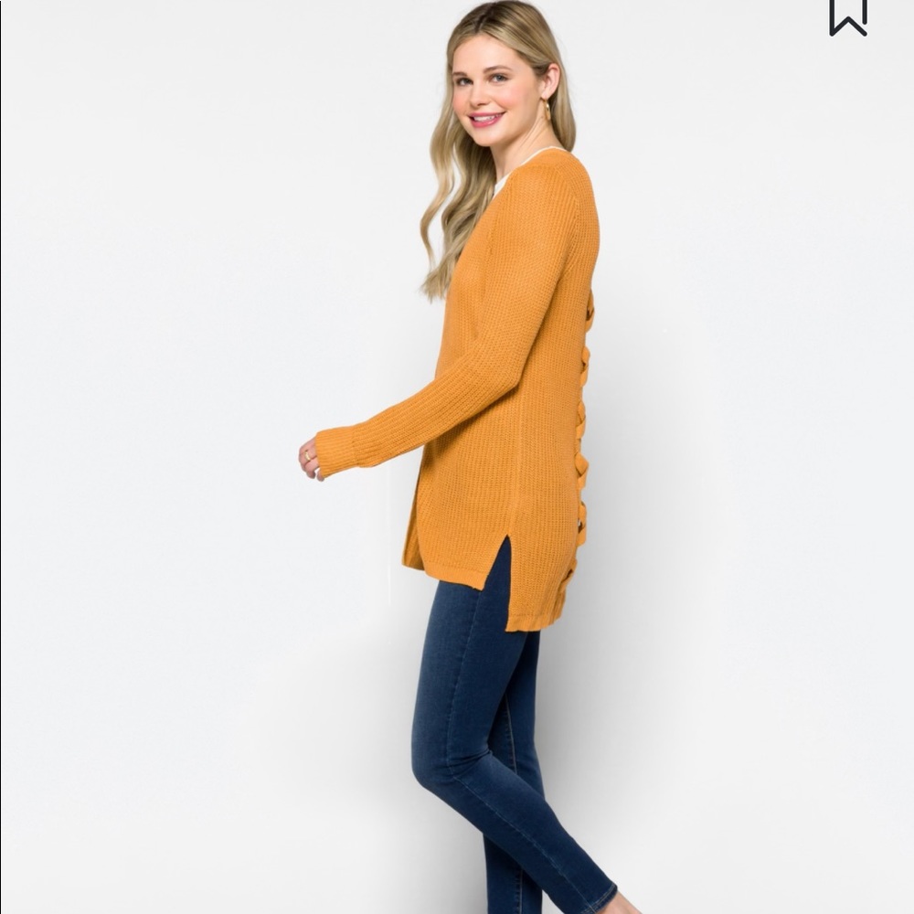 Women’s StitchFix Cardigan Cozy Soft, Mustard Yellow color